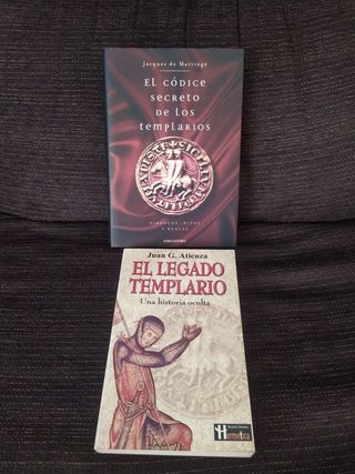 Libros templarios. 7€ cada uno