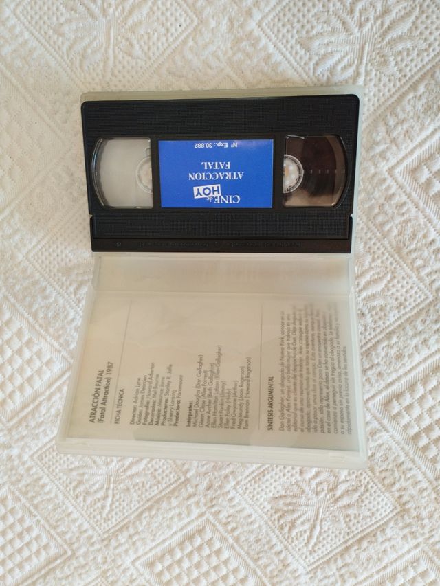 VHS Atracción Fatal