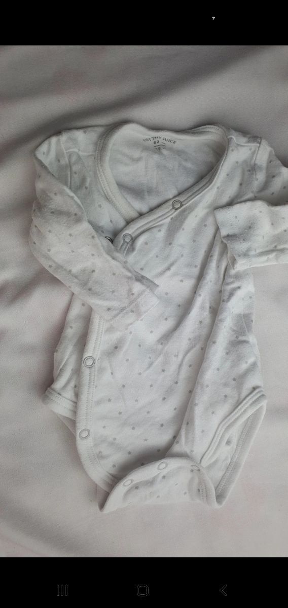 Body manga larga 0 - 3 meses