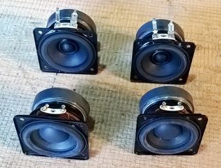 N° 4 ALTOPARLANTI PICCOLI WOOFERS