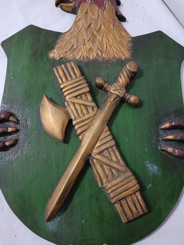 Vecchio poster della Guardia Civile di Aguila