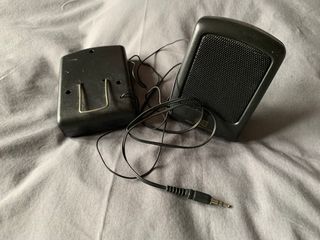 Stereo Speaker System Disc vintage