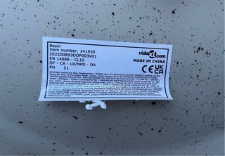 Lavabo sobre encimera NUEVO