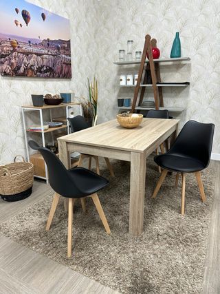 NUEVA MESA + 4 SILLAS ACOLCHADAS