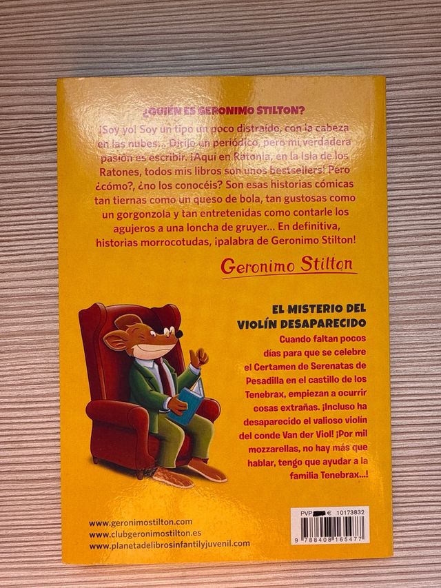 Libro Geronimo Silton
