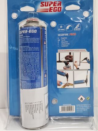 Soplete SUPER EGO Rofire Piezo con botella BTP300