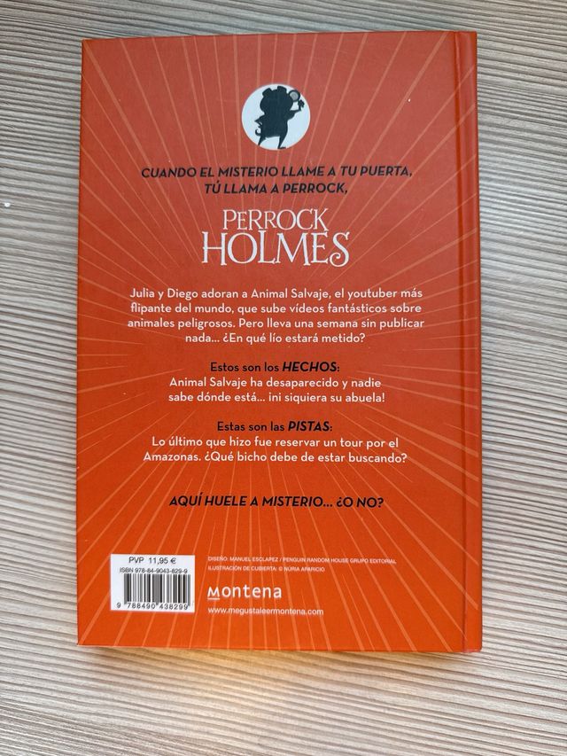 Libro Perrock Holmes