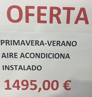 Aire acondicionado Autocaravana / Montaje incluido