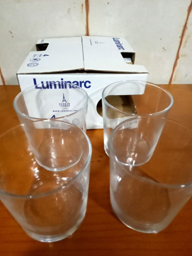 VASO CRISTAL ANCHO LUMINARC