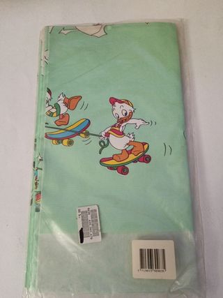 Tovaglia vintage Disney Paperino carta poster rara