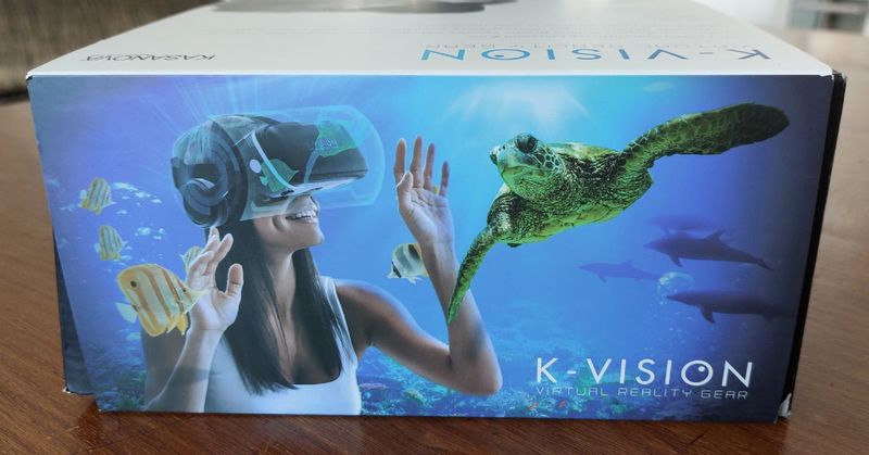 Kasanova k-vision virtual reality gear per 10 EUR di Seconda Mano