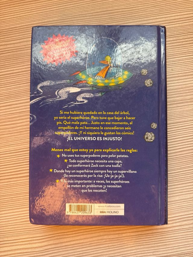 Libro Mi Hermano es un superheroe