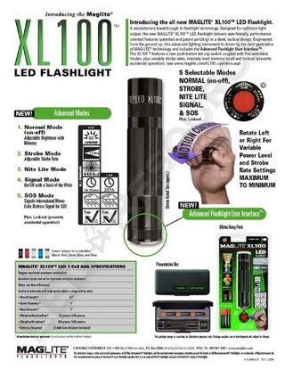 Linterna MAGLITE LED XL100