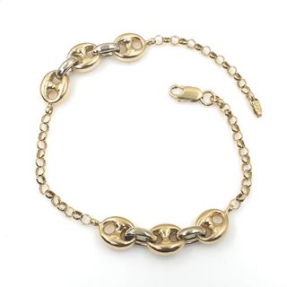 PULSERA ORO 18K CON CALABROTE