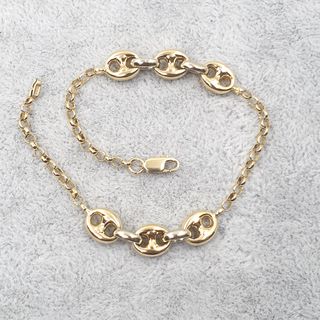 PULSERA ORO 18K CON CALABROTE