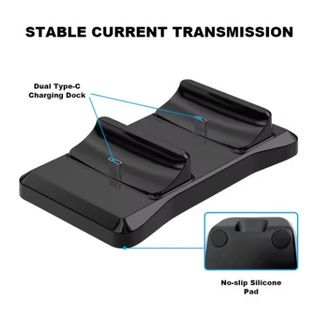 PS5 Base de carga Dual USB para mando de PS5 Doble