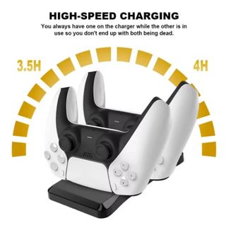 PS5 Base de carga Dual USB para mando de PS5 Doble