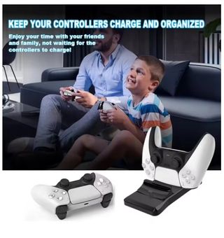 PS5 Base de carga Dual USB para mando de PS5 Doble
