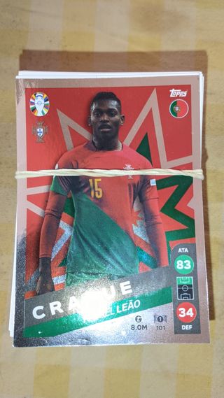 Lote de cromos Euro 2024 Topps Lidl