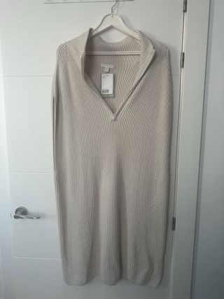 Vestido tipo jersey punto