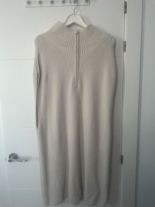 Vestido tipo jersey punto