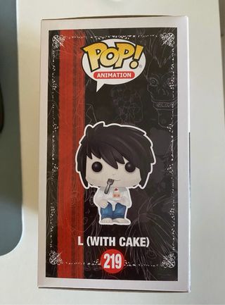 Funko L with cake