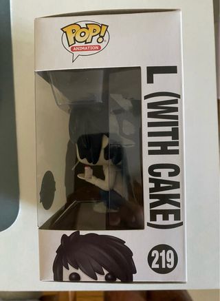 Funko L with cake