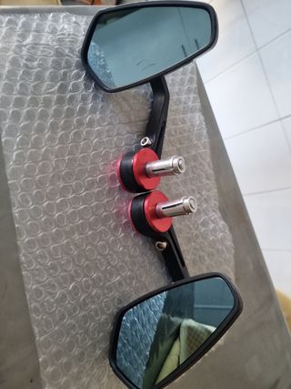 2 specchietti visori Ducati omologati