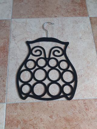 Percha de terciopelo