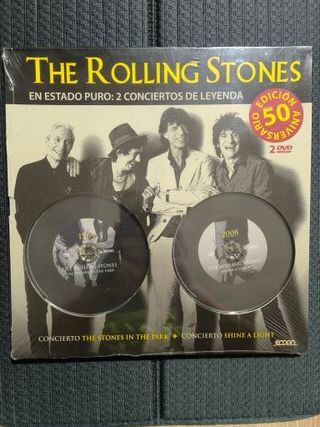 Lote DVD's Adele + The Rolling Stones 50 Aniversar