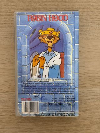 Robin Hood VHS serie ORO