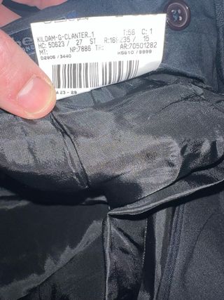 Traje Burberry