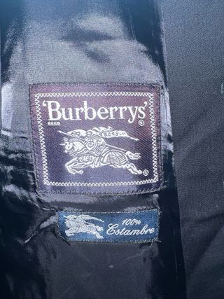 Traje Burberry