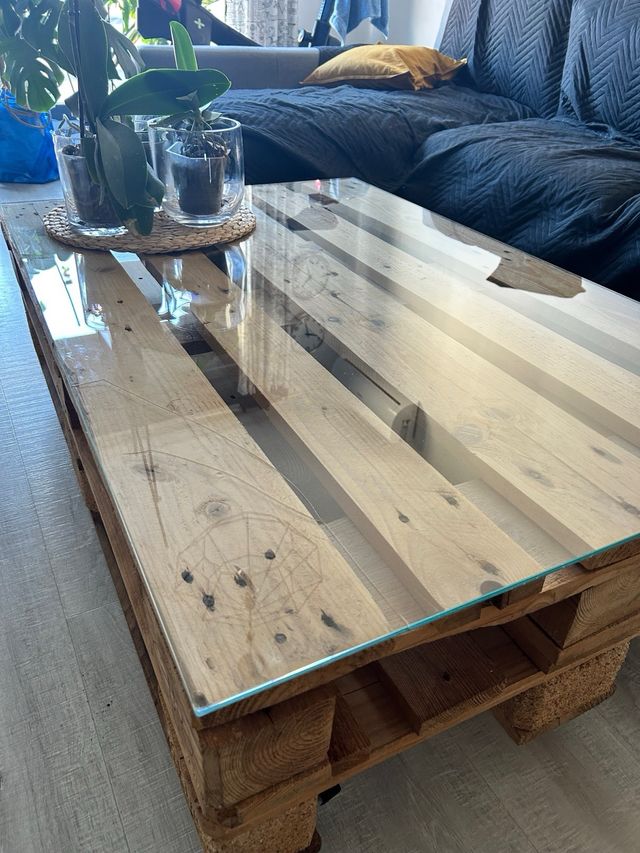 Mesa de centro de palet