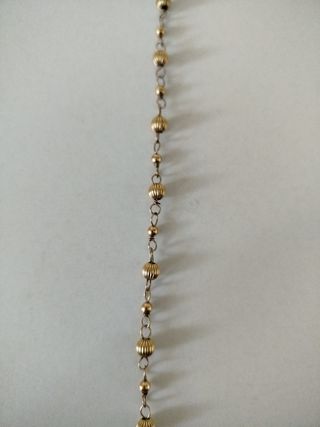 Gargantilla y pulsera de oro 