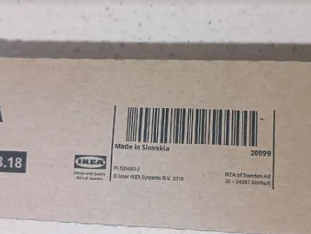 Binari per mobile Besta ikea