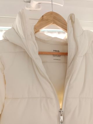 Abrigo Plumas Mango mujer T S NUEVO