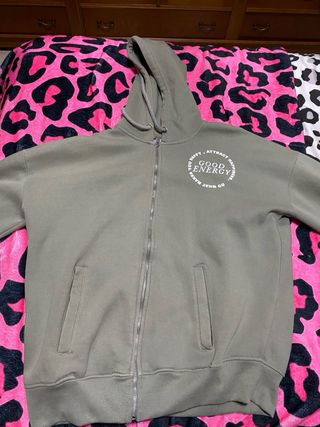 sudadera con cremallera