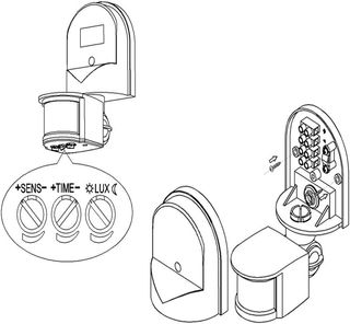 Maclean MCE25 - Detector Sensor de Movimiento