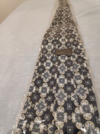 CORBATA VINTAGE ESTAMPADA HOMBRE