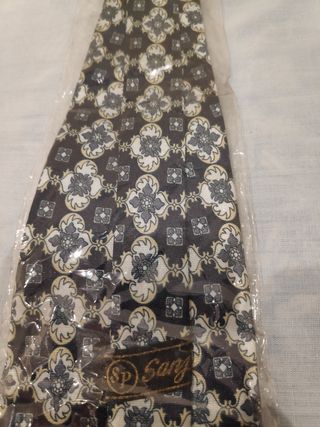 CORBATA VINTAGE ESTAMPADA HOMBRE