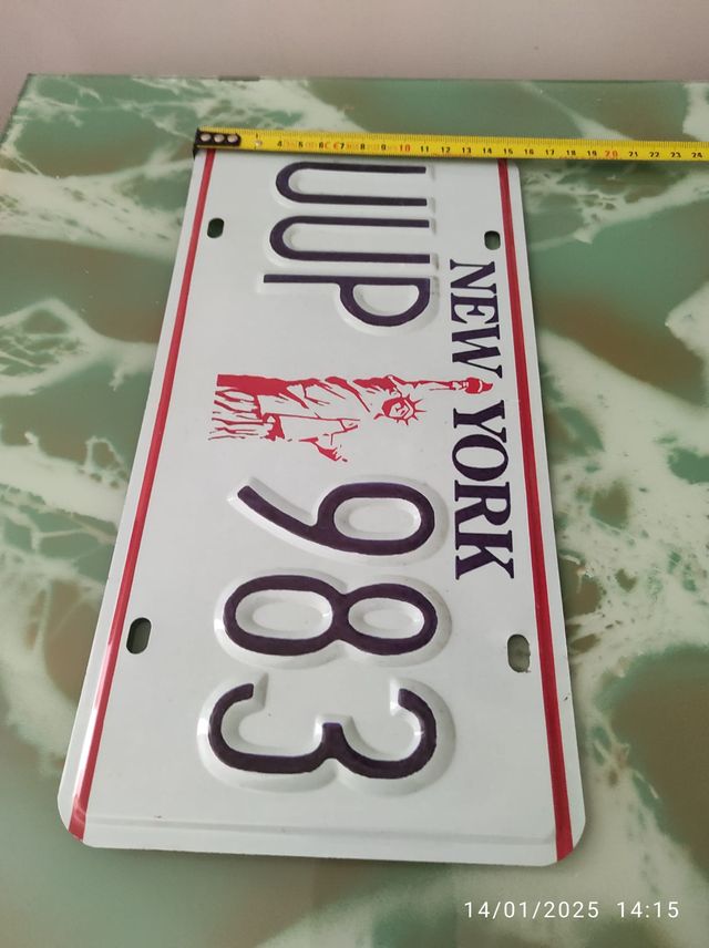 Fabbri Targa Stati Uniti d’America New York City