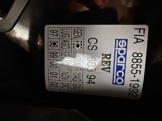 Baquet Sparco Rev’92