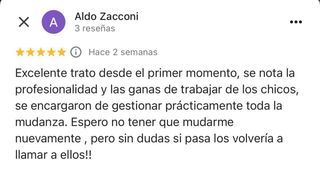 Mudanzas a la peninsula