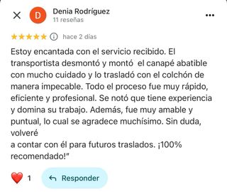 Mudanzas a la peninsula