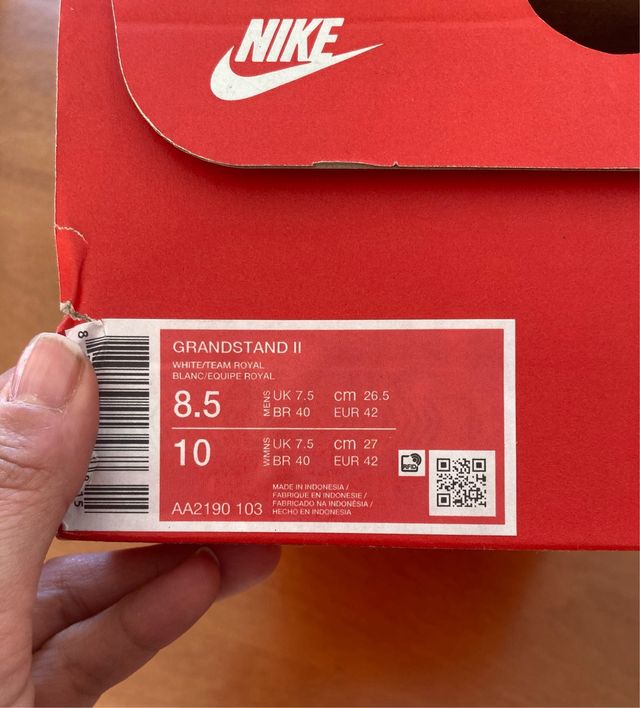 Nike GRANDSTAND II NUEVAS