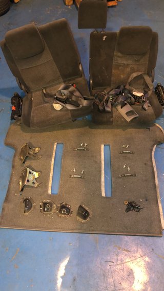 TERCERA FILA ASIENTOS TOYOTA LAND CRUISER J12