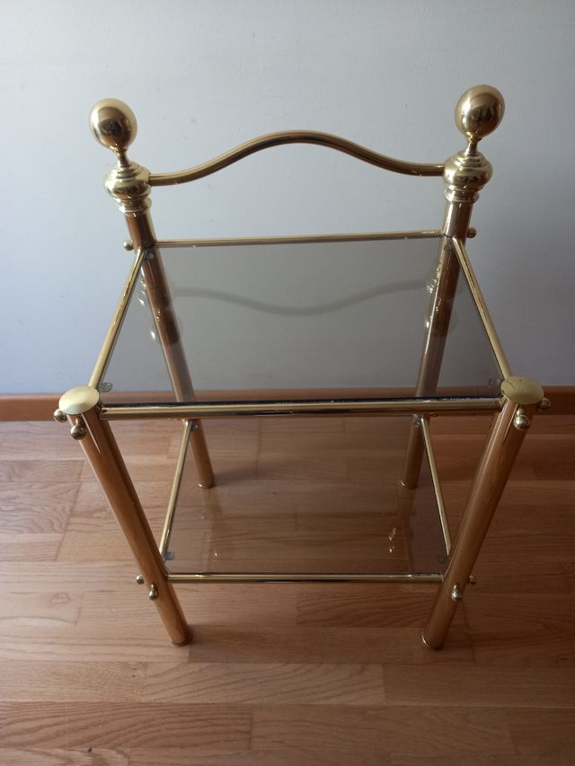 Conjunto cabecera y mesita vintage