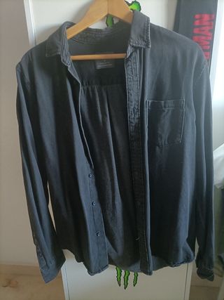 Chaqueta vaquera negra 