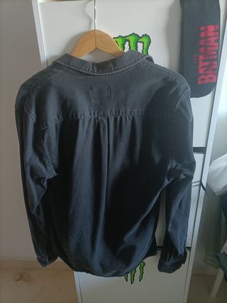 Chaqueta vaquera negra 